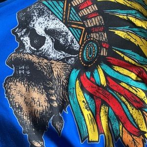 Rogue American Woman’s Skull Graphic Capri 14